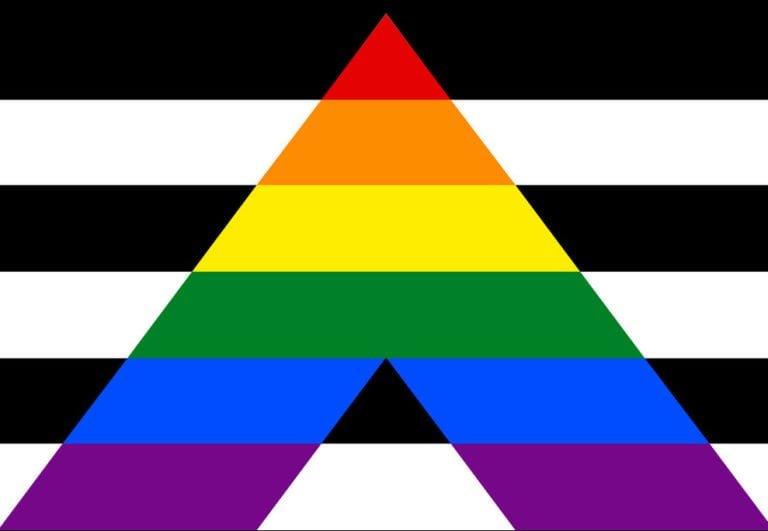 Straight Ally Flag LGBTQ Pride
