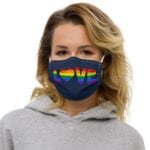 Rainbow Love Pride Face Mask