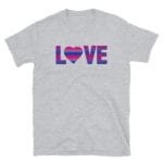 Bisexual Pride LOVE Tshirt