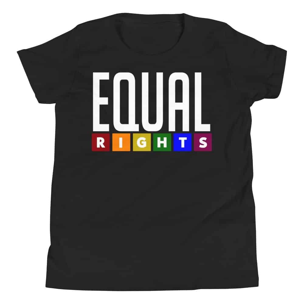 EQUAL RIGHTS Kid Tshirt Black