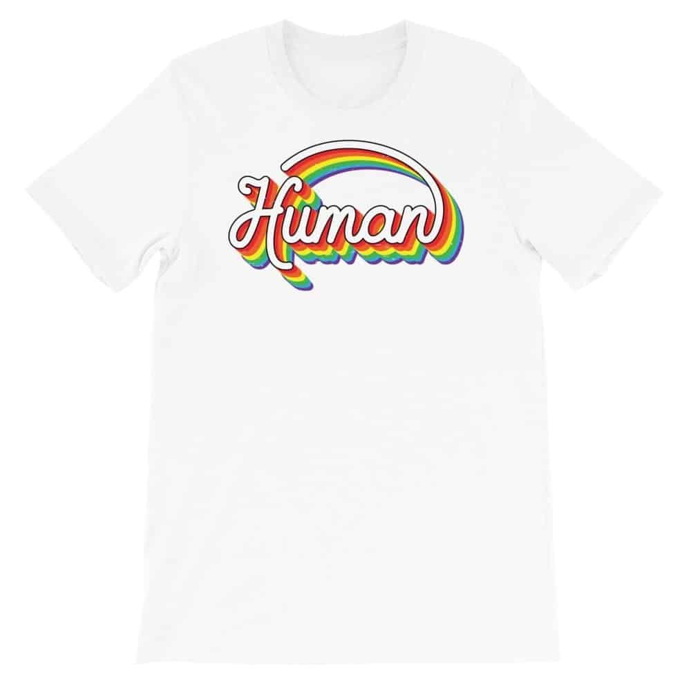 Human LGBTQ Pride Tshirt