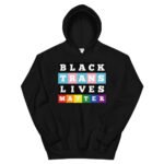 Pride LGBTQ Hoodie Black Trans Lives Matter