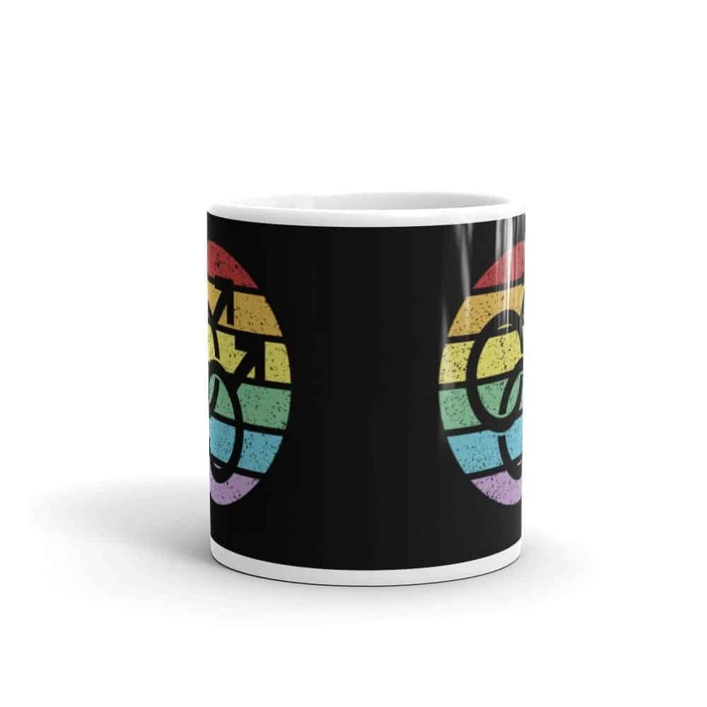 Retro Gay Male Symbol Pride LGBT Coffee Mug