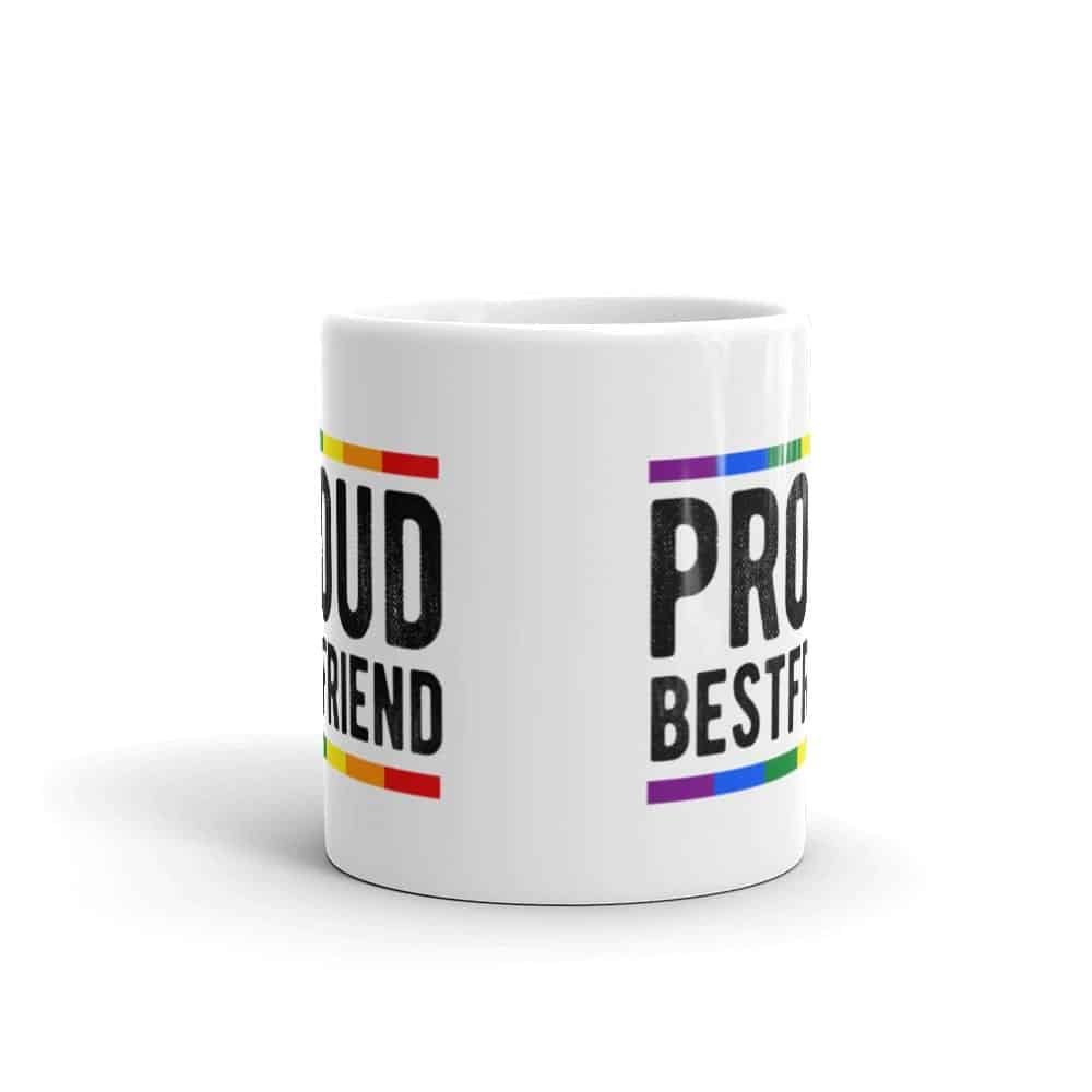 Proud Best Friend Pride Coffee Mug