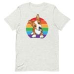 LGBT Corgi Rainbow Pride Tshirt