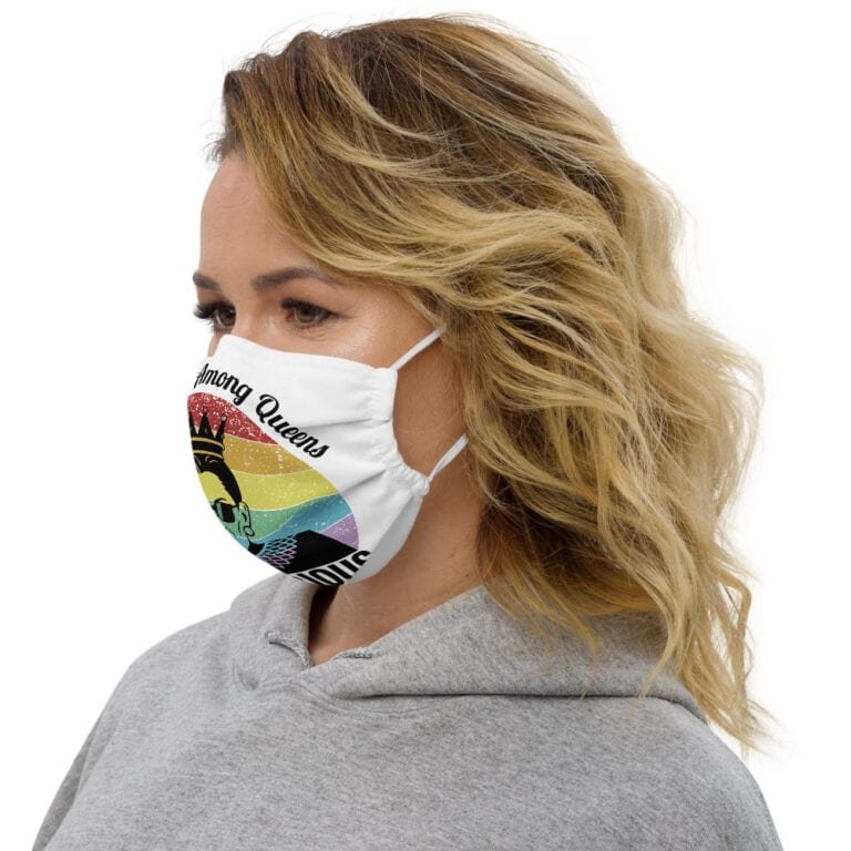 Notorious Queen RBG Pride LGBTQ Face Mask