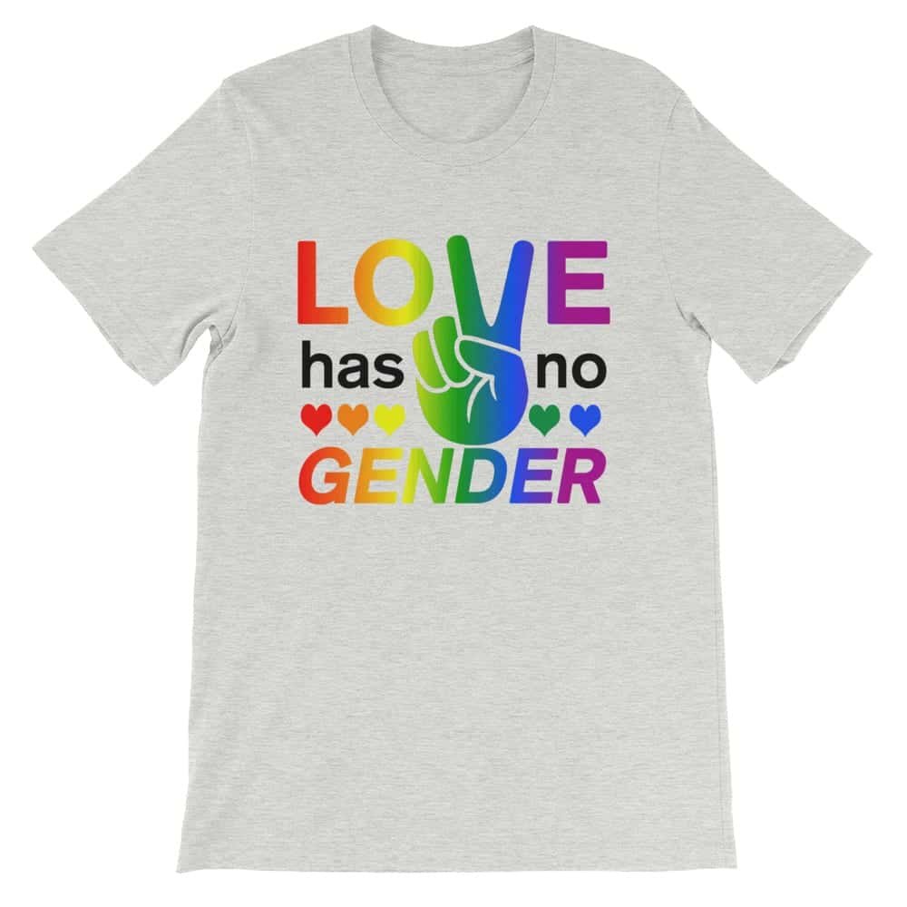 Love Has No Gender LGBTQ Pride Heather