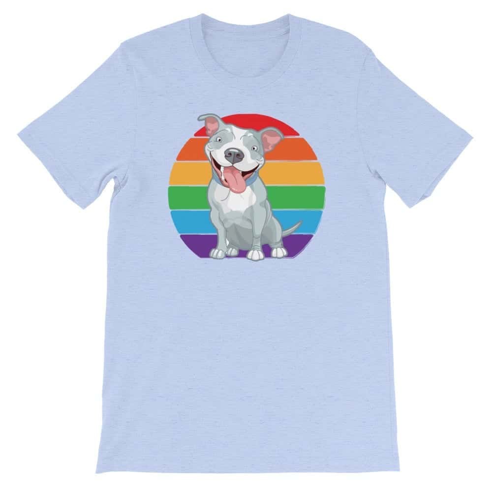 Pit Bull Gay Pride Tshirt