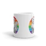 Persian Cat Rainbow Pride LGBTQ Coffee Mug