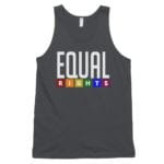 Equal Rights LGBTQ Tank Top Asphalt