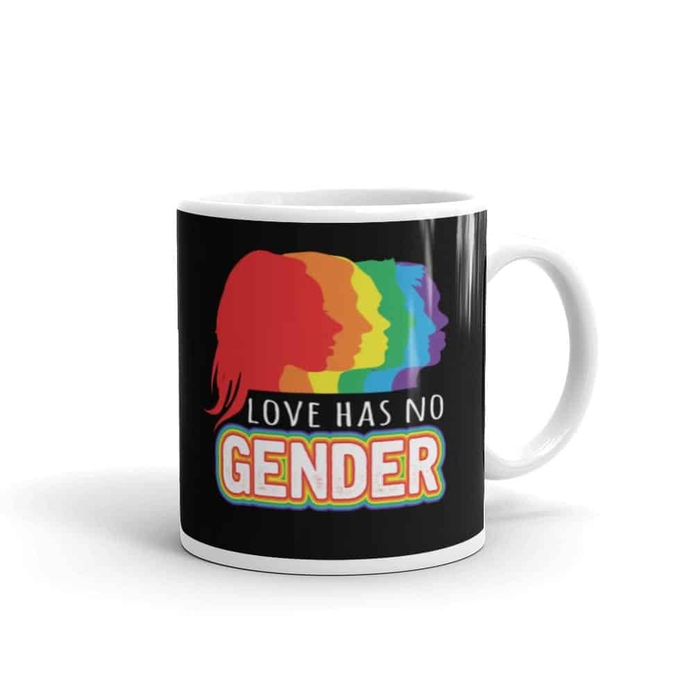 Love Has No Gender Pride LGBTQ Coffee Mug