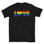 LGBTQ Love Pride Tshirt