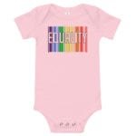 EQUALITY Baby Onepiece Bodysuit Pink