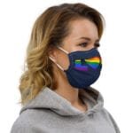 Rainbow Love Pride LGBT Face Mask