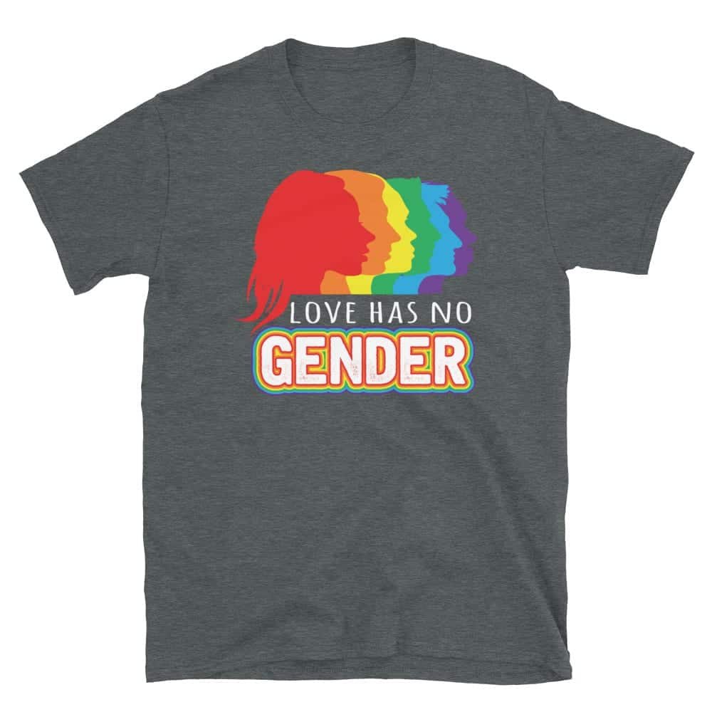 Love Has No Gender LGBT Pride Tshirt