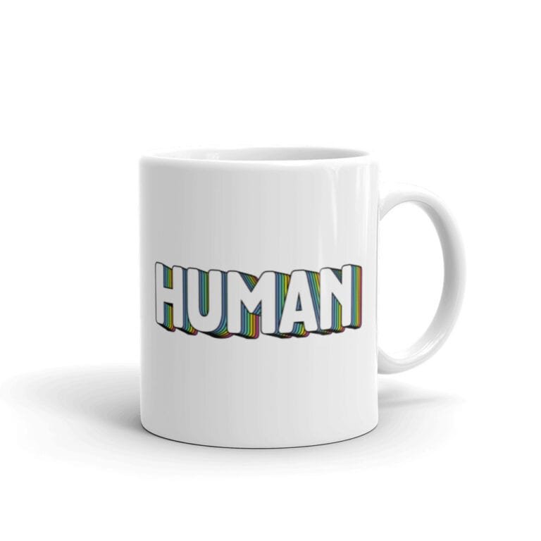 Human Pride LGBTQ Coffee Mug