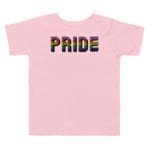 Retro Pride LGBTQ Tshirt Pink