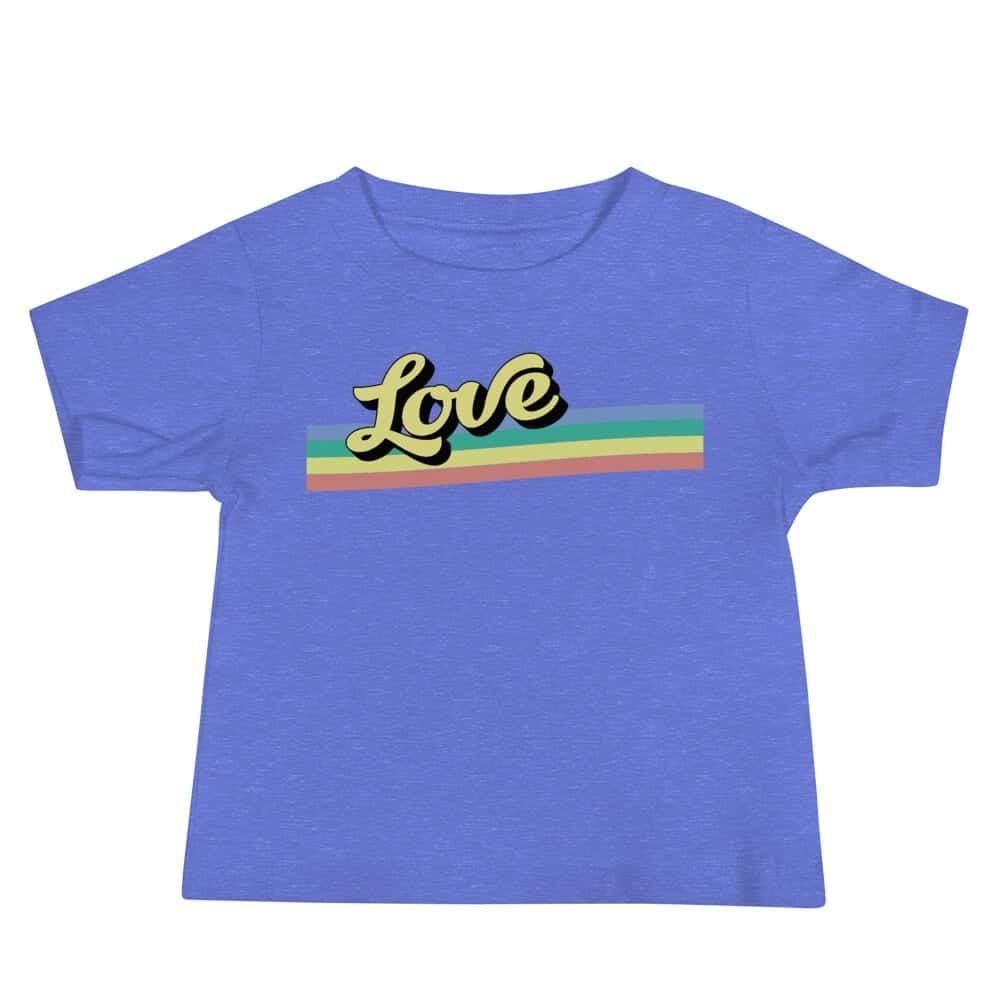 Retro Love Baby Pride Tshirt