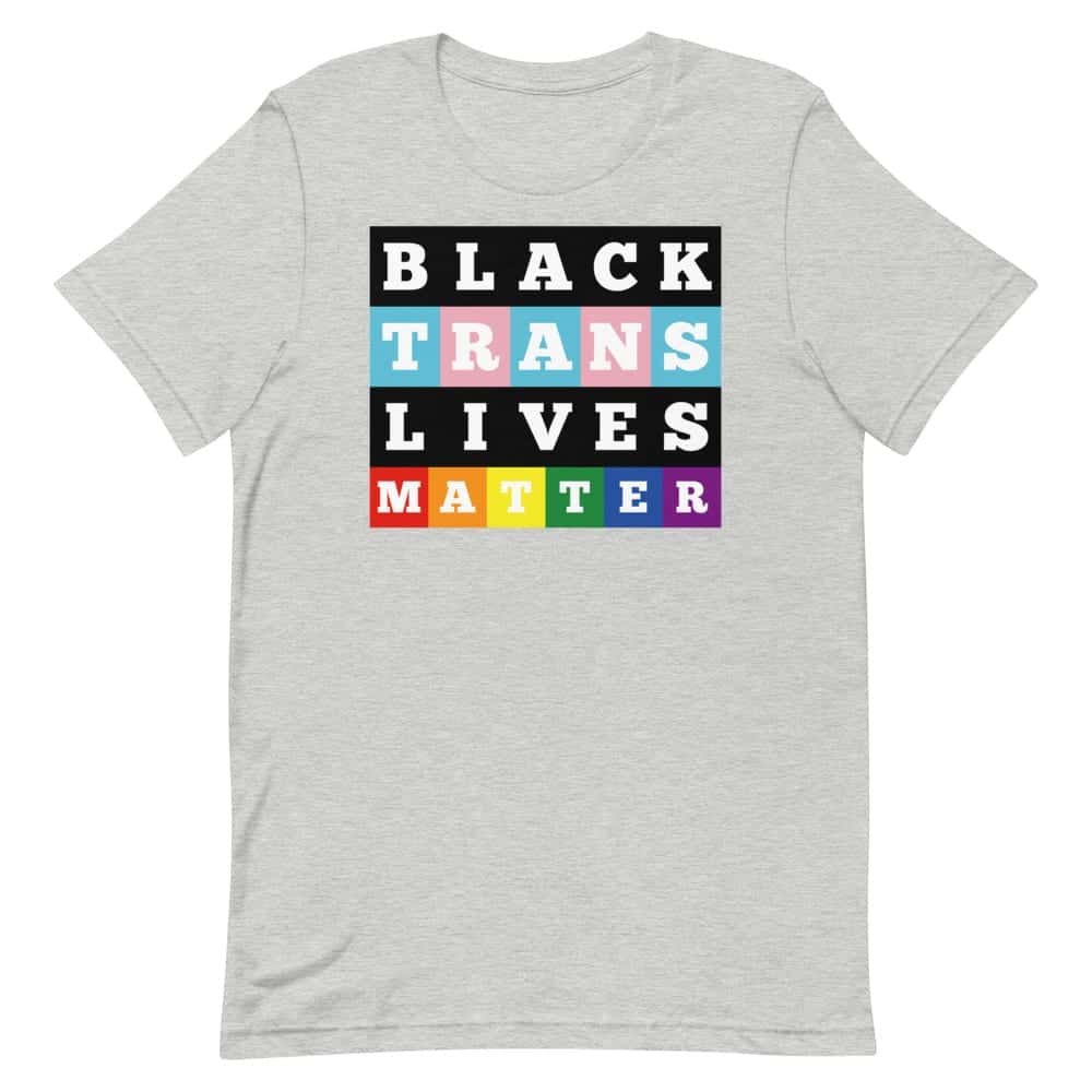 Pride Black Trans Lives Matter Tshirt
