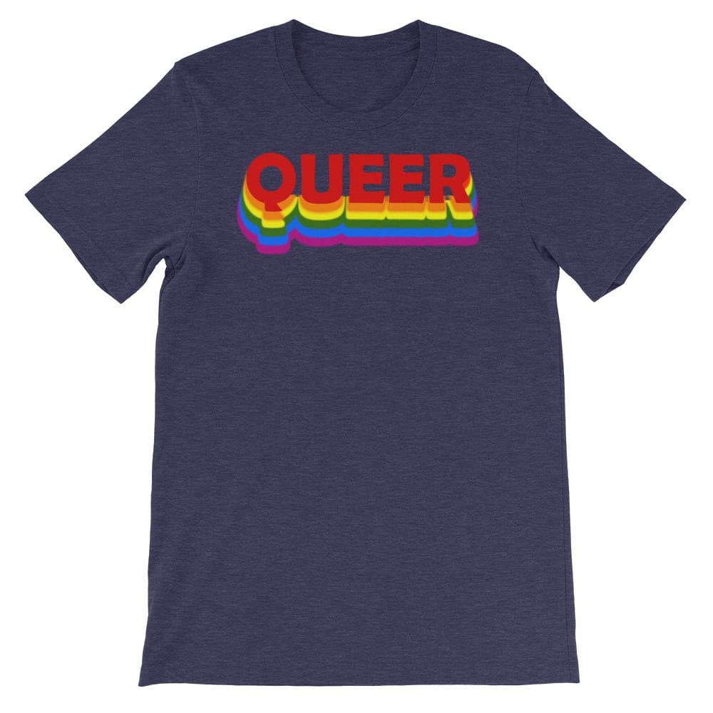 Queer LGBTQ Tshirt Navy