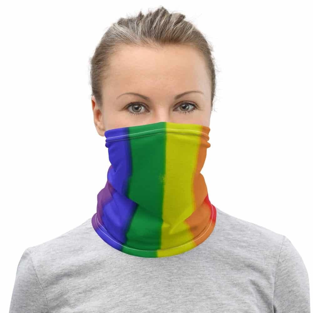 LGBTQ Rainbow Flag Face Mask
