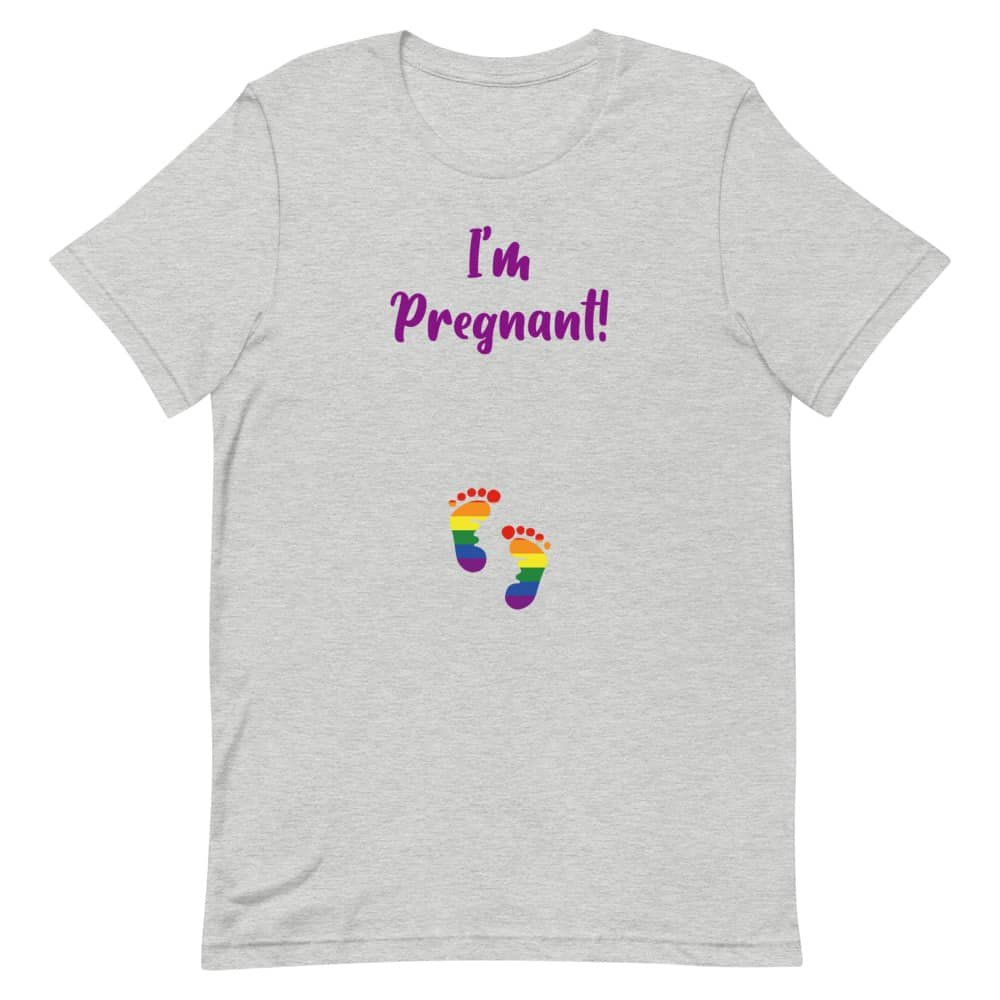 I’m Pregnant Gay Pride Shirt