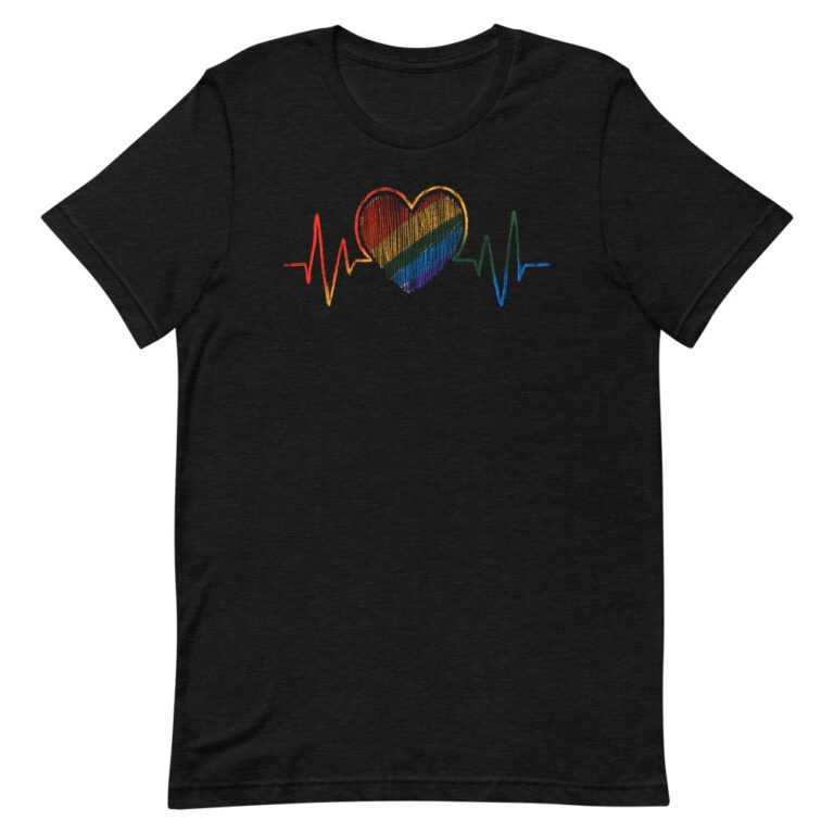 Heartbeat Gay Pride Shirt