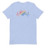 Heartbeat Gay Pride Tshirt